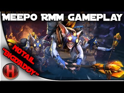 N0tail "BigDaddy" Meepo Gameplay RMM Dota 2
