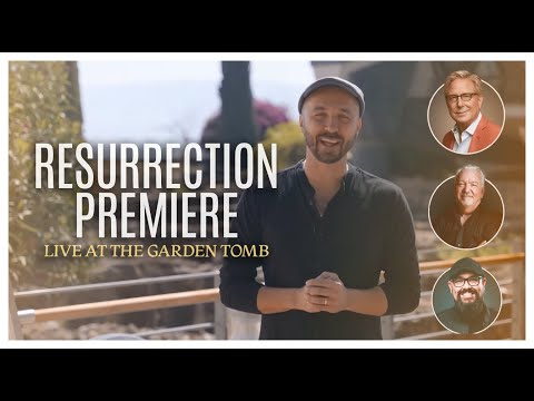 Joshua Aaron & Friends 🎶 "RESURRECTION PREMIERE" 🔴 LIVE at the GARDEN TOMB (Gather The Nations)