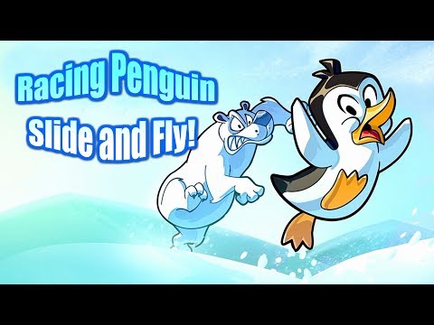 Racing Penguin: Slide and Fly! - Top Free Games Walkthrough - YouTube