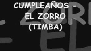 cumpleaños - el zorro