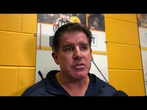 Predators coach Peter Laviolette on goalie Pekka Rinne's status