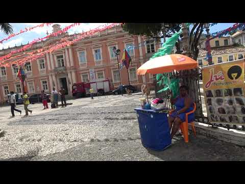 Historical Town Walk in Salvador - Brazil Tour July 2017