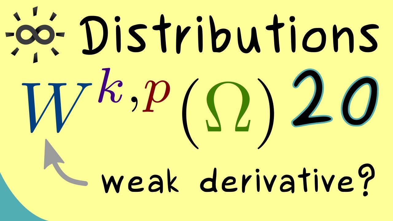 Distributions 20 | Sobolev Spaces