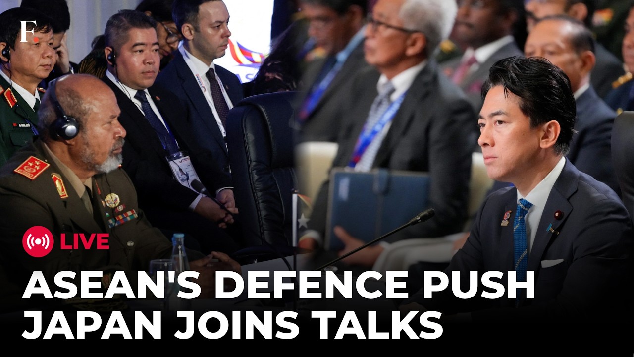 LIVE: Japan's Koizumi Meets ASEAN Defence Chiefs as Regional Military Cooperation Takes Focus
