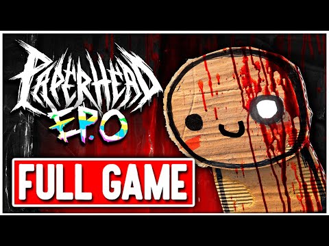 PAPERHEAD Gameplay Walkthrough FULL GAME No Commentary + ENDING