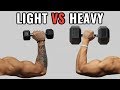 Light Weights vs Heavy Weights for Muscle Growth