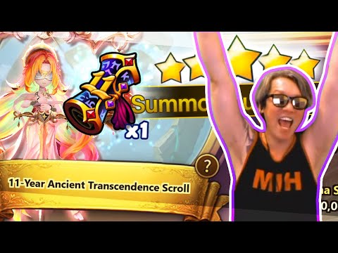 BIG BOSS ANCIENT TRANSCENDANCE SCROLL SURELY WE HIT - SUMMONERS WAR