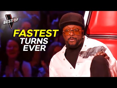 Top 10 Quickest 4-Chair Turns (The Voice Kids Edition)