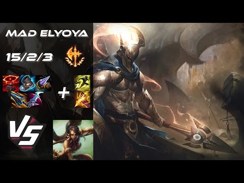 MAD Lions Elyoya JUNGLE Pantheon vs Nidalee - EU Challenger Patch 25.S1.6