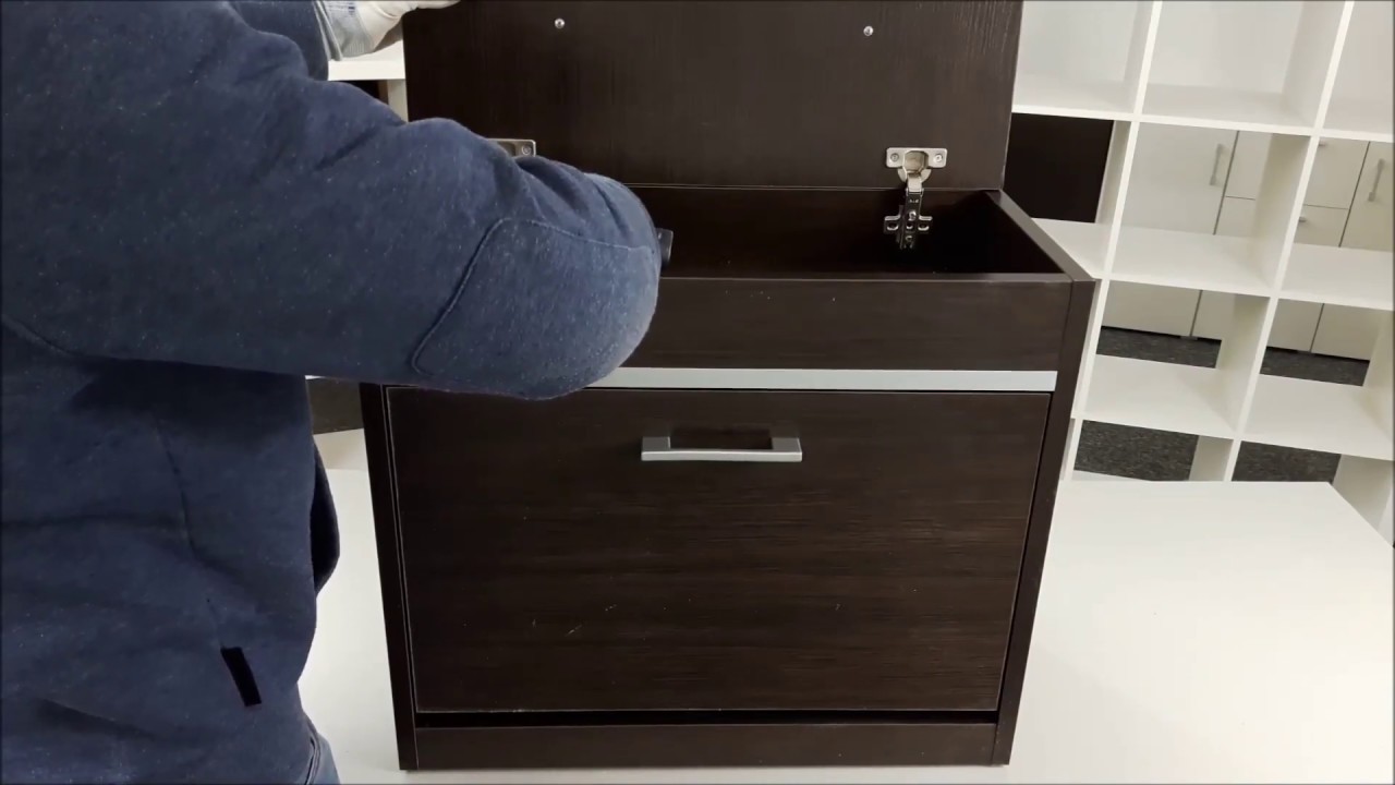 Instrukcja montażu Szafka na buty z siedziskiem i schowkiem Wilano - MEB24.pl