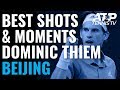 Dominic Thiem Best Shots & Winning Moment in Title Run! | Beijing 2019