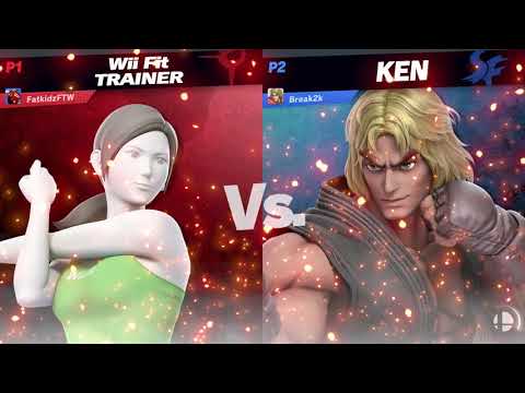 CWA Wifi Weekly 33 - Losers Quarterfinals: Break2K (Ryu, Ken) vs Fatkid (Wii Fit Trainer)