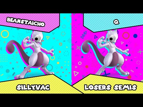 SillyVac - SSBU - BeansTaicho (Mewtwo) vs Q (Mewtwo)