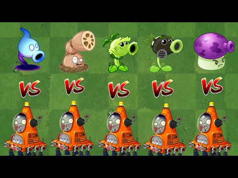 PVZ 2 Gameplay // What Plant ( Max level ) Can Defeat Robo Cone Zombie Using 1 Plant Food ?