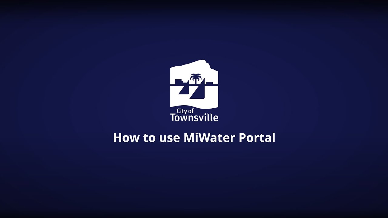 How to register for the MiWater Portal
