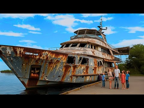 I Bought a $1,700 Abandoned Yacht and Fully Restored It to Stunning Like-New Condition!
