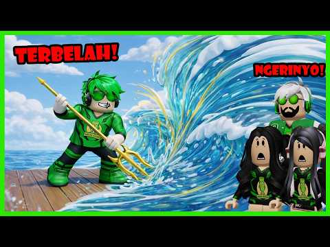 Aku Memiliki Kekuatan Tongkat Yang Mampu Membelah Lautan - Roblox Split The Sea