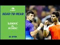 Novak Djokovic vs. Carlos Alcaraz Head-to-Head | US Open