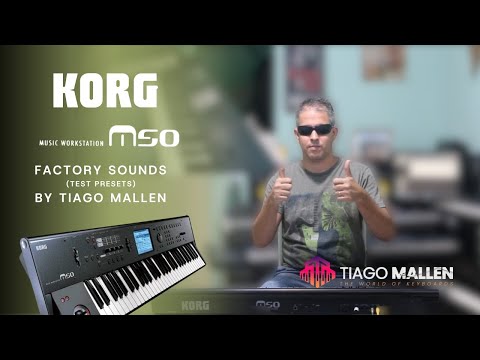 KORG M50 (Test Sounds) factory sounds by Tiago Mallen #korg