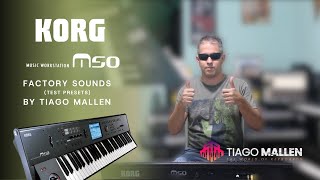 Video thumbnail for KORG M50 (Test Sounds) factory sounds by Tiago Mallen #korg by Tiago Mallen