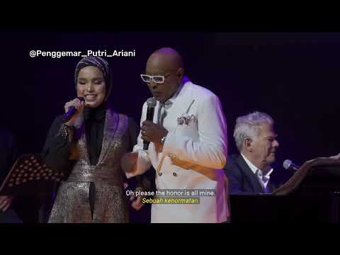 PUTRI ARIANI FEAT PEABO BRYSON SONG : BEAUTY AND THE BEAST 😀 #putriariani #davidfoster #peabobryson