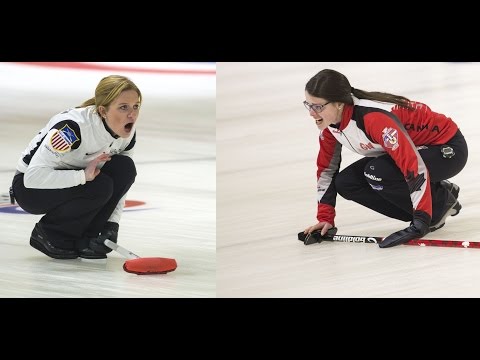 CURLING: USA-CAN World Junior Chps 2016 - Women Final HIGHLIGHTS