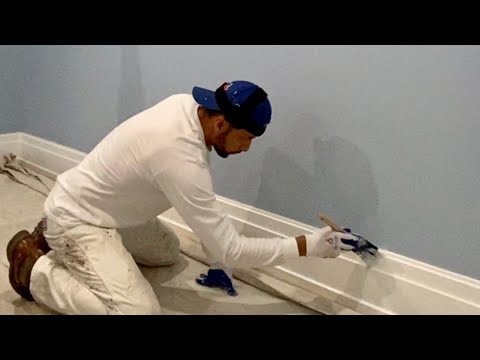 How To Do Straight Lines on The Walls With The Brush