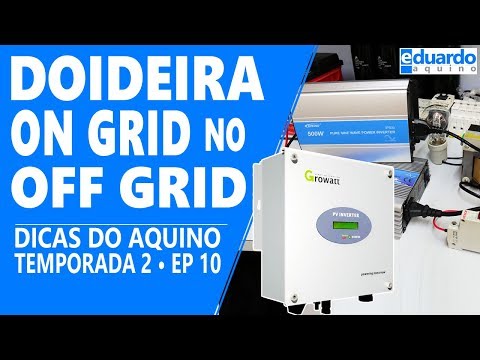 Inversor OnGrid Injetando no Inversor OffGrid