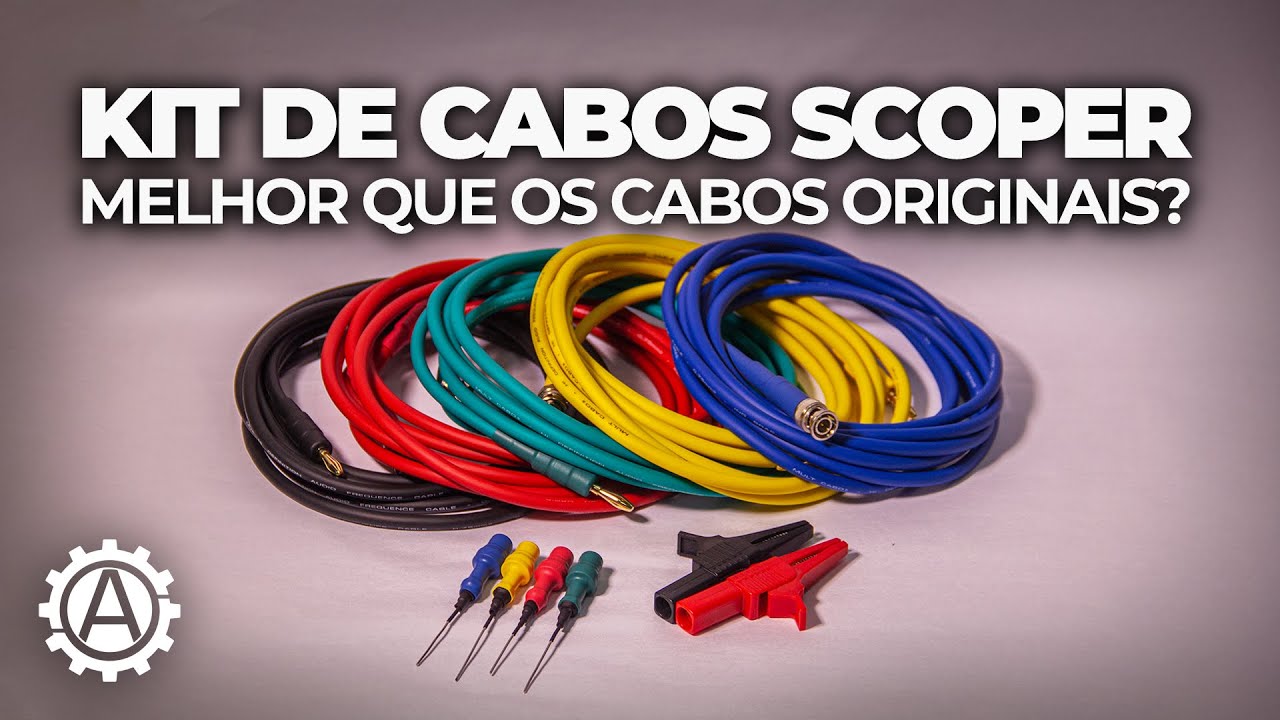 QUAL A DIFERENÇA ENTRE CABOS ORIGINAIS x CABOS SCOPER, QUAL O MELHOR CABO PARA OSCILOSCÓPIO?