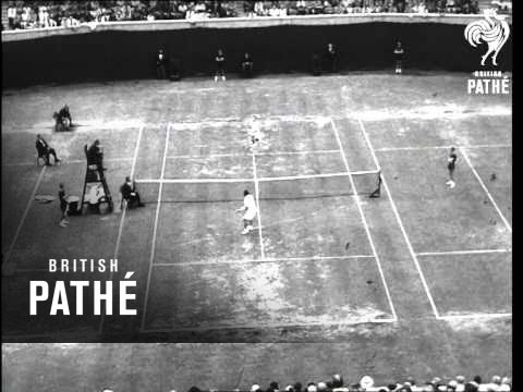 U.S. Tennis Singles Finals - Trabert Beats Rosewall (1955)