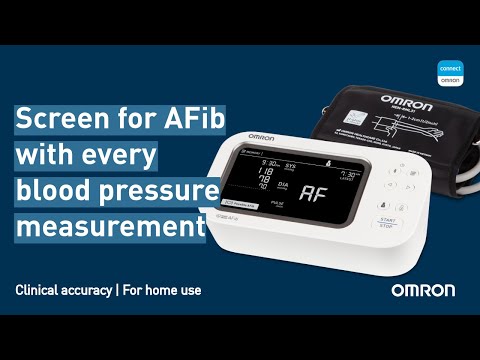 How to Use the OMRON Platinum Upper Arm Blood Pressure Monitor with AFib Screening Technology