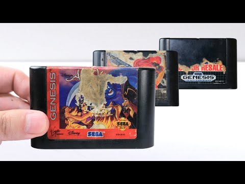 Genesis Game Restoration - Label Replacement