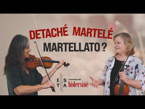 DÉTACHÉ, MARTELÉ & MARTELLATO - What exactly *IS* the difference? - Violin Techniques
