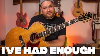 Video thumbnail for I can tell how old you are by how you view this guitar...a 2005 @gibsonguitar J-185EC by Jeremy Sheppard