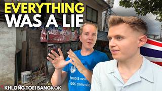 He took me inside Thailand's largest slum... I didn’t expect this