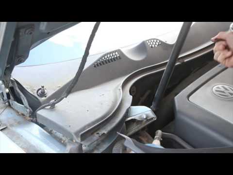 VW Passat/Golf/Touran How to Remove, Replace and Fitting New Plastic Scuttle cover 2005-2010 model
