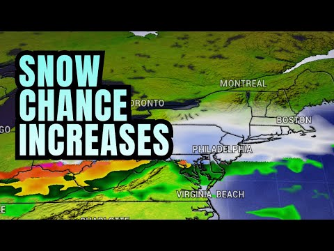 Snow Chance Increasing Again...