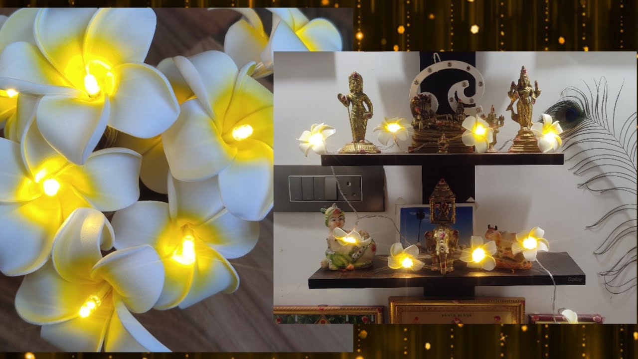 Light for Pooja room | pooja Room arrangements | Pooja Room decoration ideas