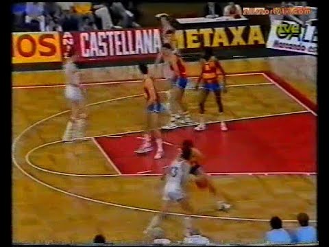 1985 Eurobasket - Semifinal - España - Checoslovaquia