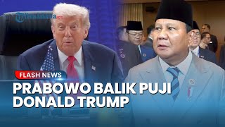Prabowo Balik Puji Donald Trump, Jawab Pertanyaan Media Pakai Bahasa Inggris seusai Acara KTT ASEAN