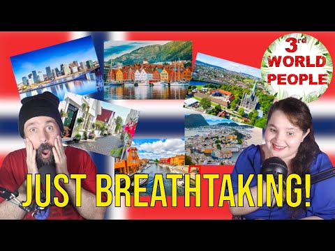 3rd WORLD PEOPLE DISCOVER 8 FANTASTIC CITIES IN NORWAY | NORWAY REACTION