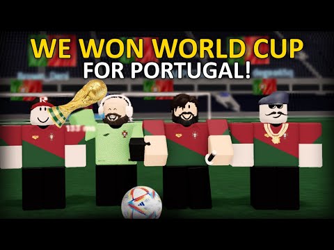 We WON a WORLD CUP for Portugal in MPS 4-a-side! | Roblox Soccer/Football