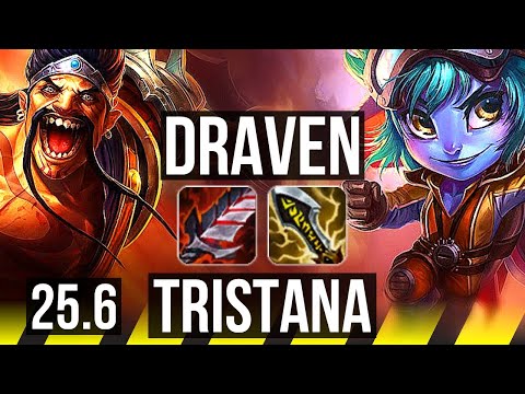 DRAVEN & Elise vs TRISTANA & Nami (ADC) | 6/1/4 | EUW Diamond | 25.6