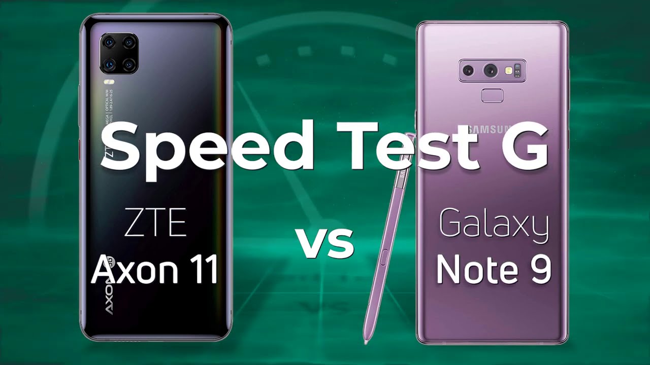 ZTE Axon 11 (SD765G) vs Samsung Galaxy Note 9 (SD845)