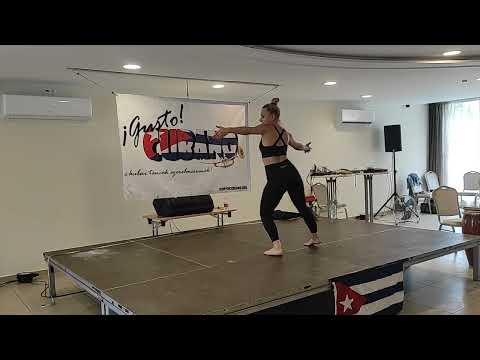 Ács Bea (Lady Style Academy) - Salsa Contratiempo workshop @ ¡Gusto Cubano! 2023-jul