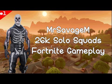26 Kill Solo Squad Gameplay - Fortnite Battle Royale