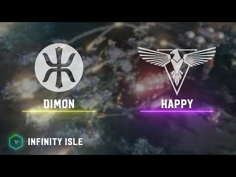 Dimon(E) vs Happy(A) - Infinity Isle - Red Alert 3