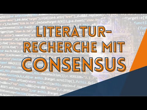 How To: Literaturrecherche mit KI – Consensus // Universitätsbibliothek Leipzig