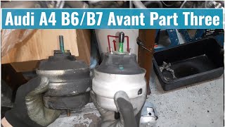 Audi A4 Engine Mounts, Reassembly, Start Up  ( B6, B7, 2.0T FSI )