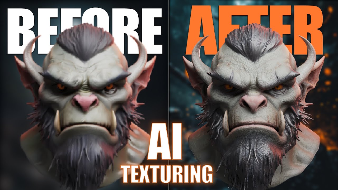 Completely Transform Your 3D AI Models with AI Texturing (3DAiStudio)